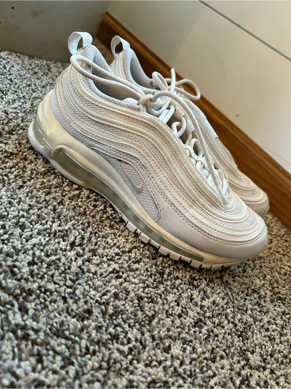 Nike Neutral-Tone Air Max 97 Sneakers in Off-White